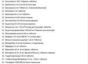 Список Бесплатных Лекарств Для Детей До 3 Лет На 2020 В Беларуси