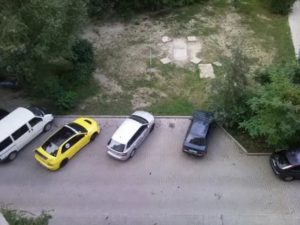 Парковка на желтой линии штраф