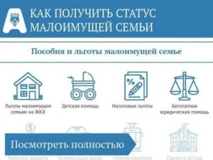 Статус Малоимущих Как Получить В Москве