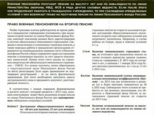 Размер 2 Пенсии Военного Пенсионера