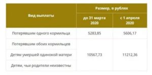 Проиндексируют Ли Пенсию По Потере Кормильца В 2020 Году