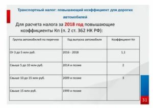 Налог на авто саратовская область 2020