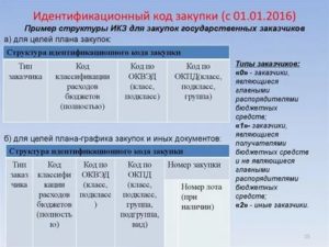 Что Такое Идентификационный Код Закупки По 223 Фз Пример