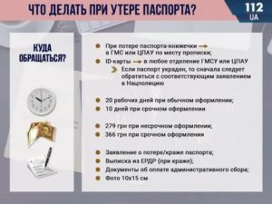 Сколько Стоит Утеря Паспорта?