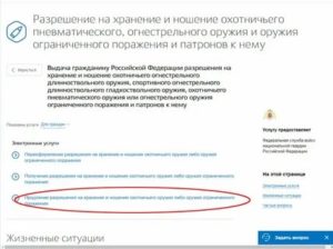 Продление Разрешения На Оружие Через Госуслуги Пошагово