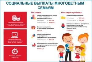 Социальные Выплаты Многодетным Семьям В Москве