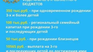 Льготы Многодетным Семьям В Самаре В 2020 Году
