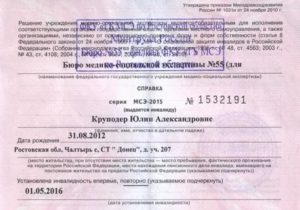 Особенности выписки из квартиры ребенка инвалида