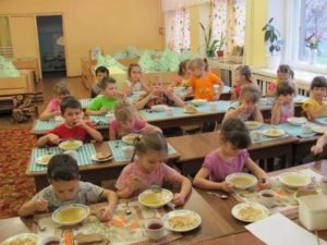 Питание в детском саду цена в день