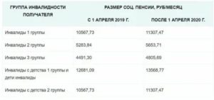 Социальная пенсия в 2020 году размер в черноб