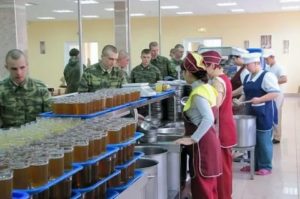 Обязанности дежурного по столовой воинской части