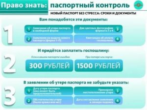 Сколько Штраф За Потерю Паспорта 2020 В России