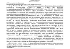 Доверенность Без Права Передоверия И Договор Поручения