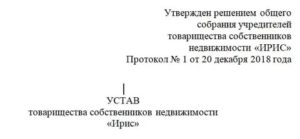 Союз Садоводов Устав Снт В Новой Редакции 2020 Года Образец Заполнения