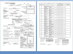 Путевой Лист Для Генерального Директора В 2020