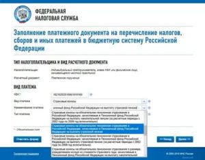 Оплатить страховые взносы ип онлайн на сайте налоговой