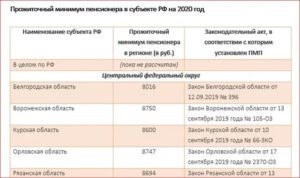 Прожиточный минимум для молодой семьи в балашихе в 2020