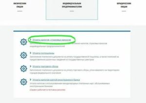 Оплатить страховые взносы ип онлайн на сайте налоговой