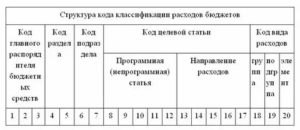 Структура Кбк Расходов Бюджетного Учреждения