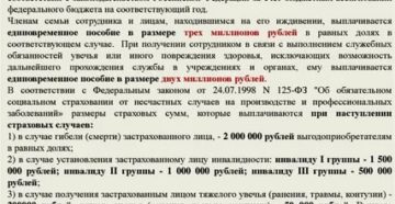 Сраховые Выплаты По Инвалидност Сотрудникам Мвд В 2020 Году