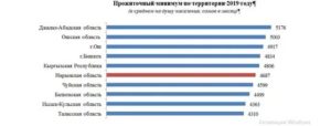 Прожиточный минимум для молодой семьи в балашихе в 2020