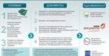 Размер Ежимесечной Выплаты Ветерану Труда В Алтайском Крае