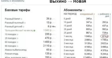 Стоимость Абонемента Рабочего Дня На Электричку В 2020