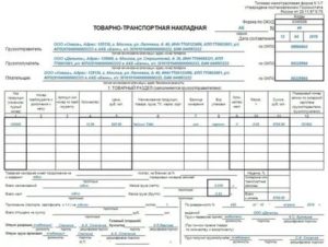Срок Действия Ттн С Момента Оформления 2020