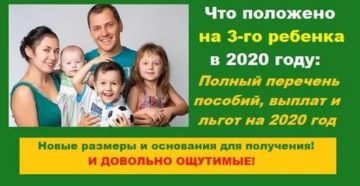 Что Дают За Третьего Ребенка В 2020 Году В Ульяновске