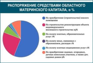 Статистика распоряжения материнским капиталом