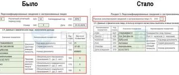 Персонифицированные сведения о застрахованных лицах в 2020 году