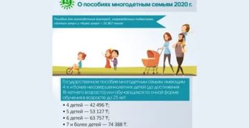 Льготы И Пособия Многодетным Семьям В 2020 Году Рк