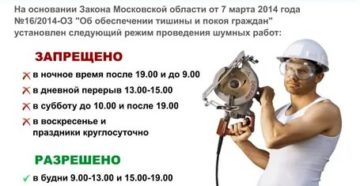 Шумные Работы В Жилом Доме В Москве