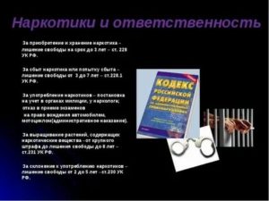 Статья 228 наказание для 14 лет