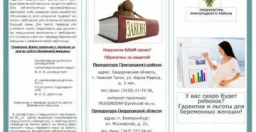 Буклет Права И Льготы Молодежи
