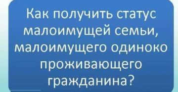 Как оформить региональный статус неполной семьи