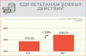 Москва выплаты ветеранам боевых действий в 2020 году