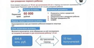 Что Дают При Рождении Первого Ребенка В Московской Области