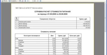 Питание ребенка в детском саду стоимость
