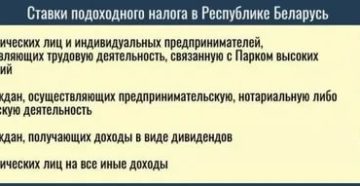Ставки Подоходного Налога С Дивидендов В 2020 Году Рб